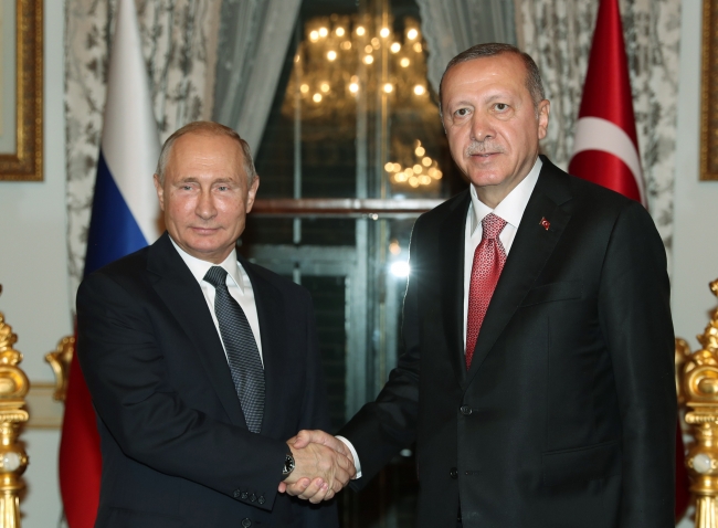 Cumhurbaşkanı Recep Tayyip Erdoğan Rusya’da